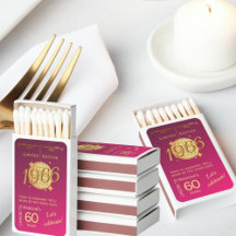 Född 1966 60:e födelsedagsfestens Vintage