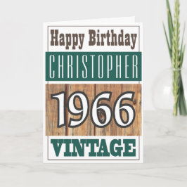 Född 1966 i Hälsning-kort Kort