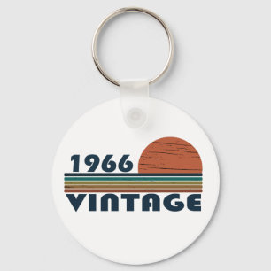 Född 1966 vintage nyckelring