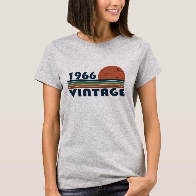 Född 1966 vintage t shirt (Framsida)