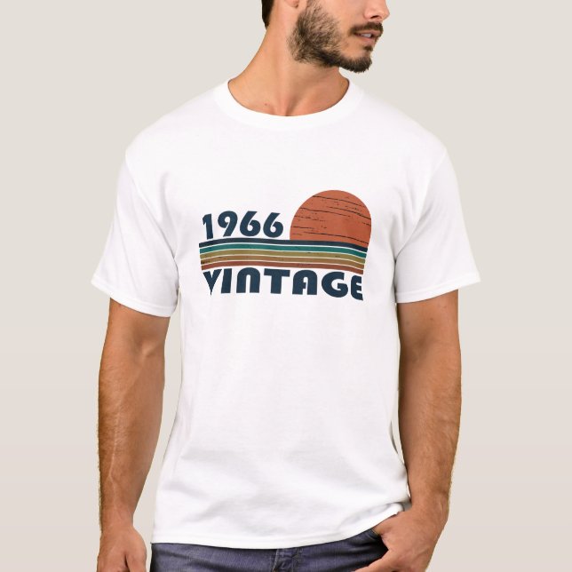 Född 1966 vintage t shirt (Framsida)