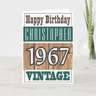 Född 1967 i Hälsning-kort Kort