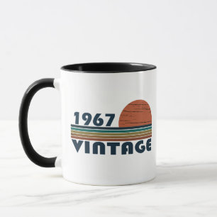 Född 1967 vintagens födelsedagspresent mugg