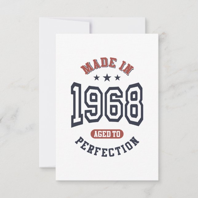 Född 1968 OSA kort (Framsida)