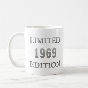 född 1969, vintagens födelsedag kaffemugg