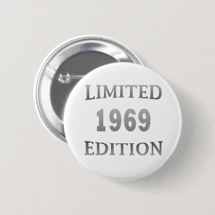 född 1969, vintagens födelsedag knapp
