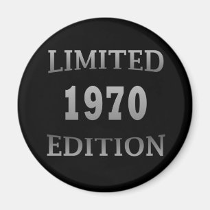 Född 1970, begränsad födelsedag magnet