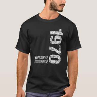 Född 1970 Fantastisk sedan 1970 Vintage T Shirt