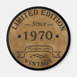 Född 1970 vintage magnet