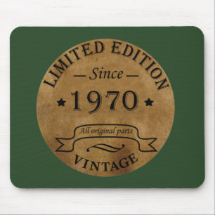 Född 1970 vintage musmatta