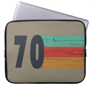 Född 1970 vintages födelsedagspresent laptop fodral