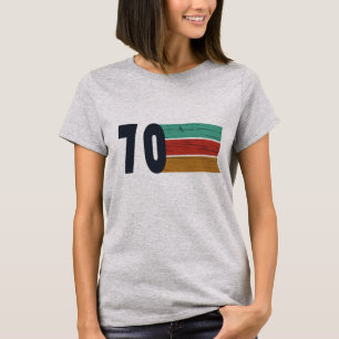 Född 1970 vintages födelsedagspresent t shirt
