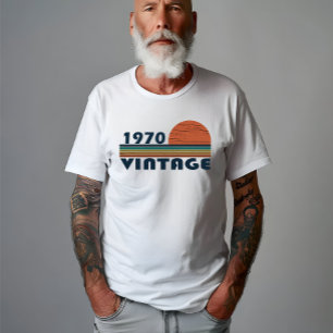 Född 1970 vintages födelsedagspresent t shirt