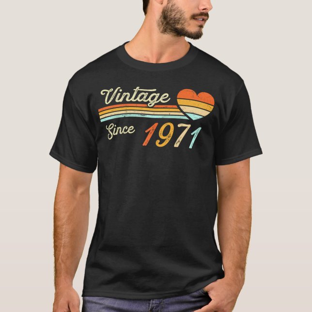 Född 1971 i Dam T Shirt (Framsida)