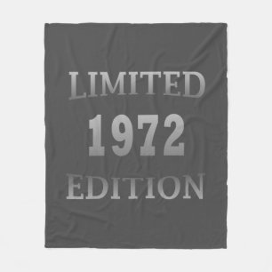 född 1972, begränsad födelsedag fleecefilt