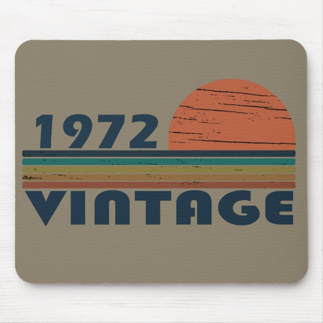född 1972 på vintagen musmatta (Framsidan)