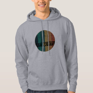 Född 1972 vintagens födelsedagspresent hoodie