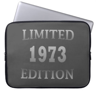 född 1973, begränsad utgåva med femtioårsjubileum laptop fodral