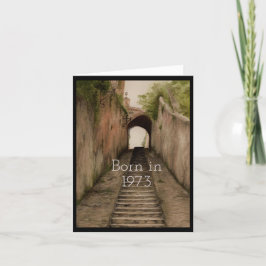 Född 1973 roligt kort