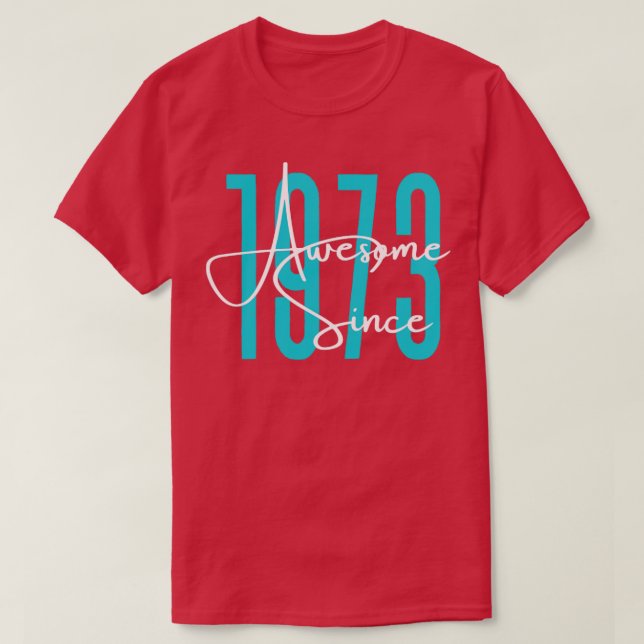 Född 1973 t shirt (Design framsida)
