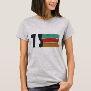 Född 1973 vintagens födelsedagspresent t shirt
