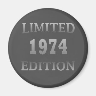 Född 1974 födelsedagsfest magnet