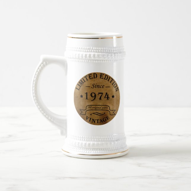 Född 1974 vintagens födelsedag sejdel (Vänster)