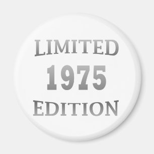 född 1975 födelsedagsfest magnet