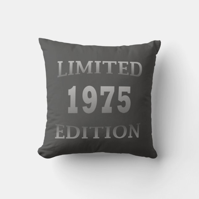 född 1975 födelsedagspresent kudde (Framsida)