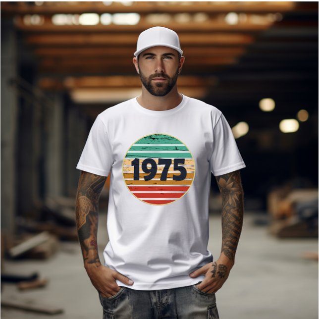 Född 1975 födelsedagspresent t shirt (Skapare uppladdad)