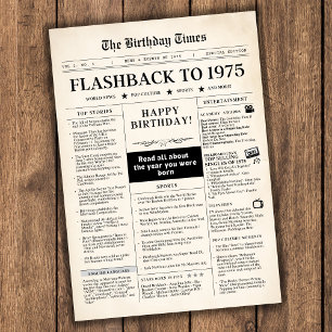 Född 1975 i Mock Newspaper under 50 år