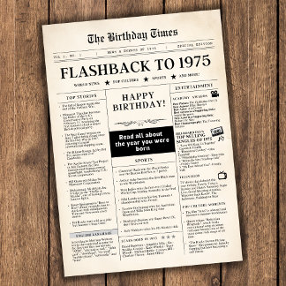 Född 1975 i Mock Newspaper under 50 år