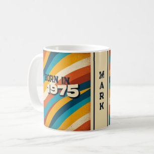 Född 1975 i Personlig mugg - 70-talet i Groovy Ran