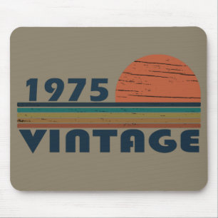 Född 1975 vintagens födelsedag musmatta