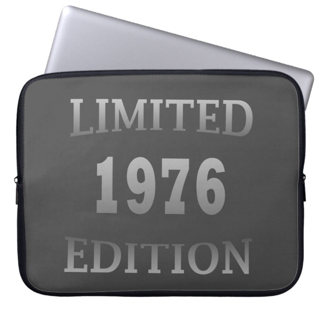 född 1976 50-årspresent laptop fodral (Framsidan)