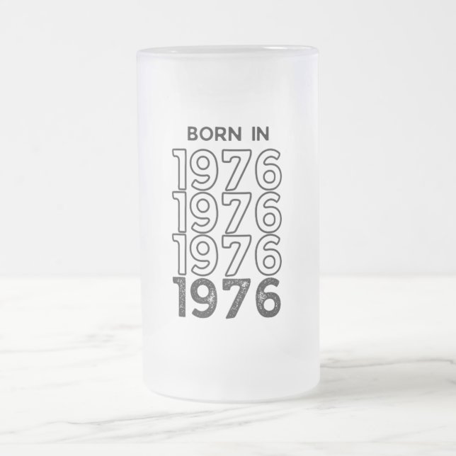 Född 1976 Frosted Mugg (Center)