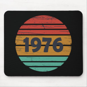 Född 1976 vintage 50-årspresent musmatta