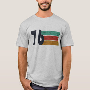 Född 1976 vintagens födelsedagspresent t shirt