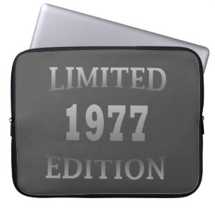 Född 1977, begränsad utgåva laptop fodral