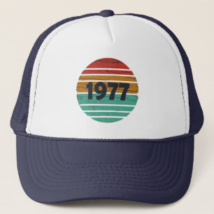 född 1977 vintage födelsedag keps