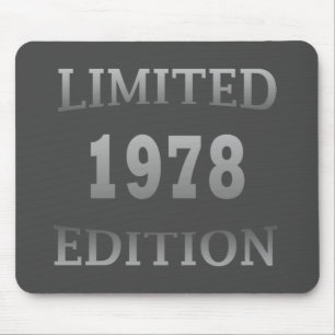 Född 1978 i födelsedagspresent musmatta