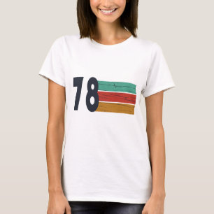 Född 1978 vintagens födelsedagspresent t shirt