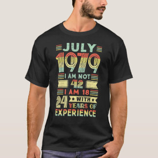 Född 1979 42:a födelsedagen 1979 42 år t shirt