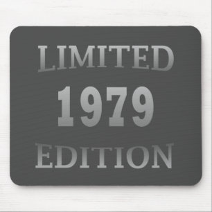 född 1979, begränsad födelsedagspresent musmatta
