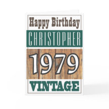 Född 1979 i Hälsning