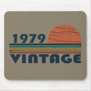 Född 1979 vintagens födelsedag musmatta