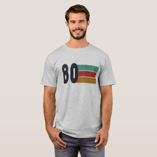 Född 1980 vintages födelsedagspresent t shirt