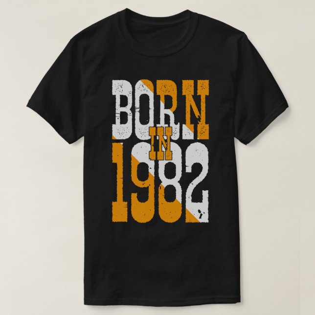 Född 1982 t shirt (Design framsida)