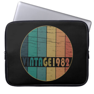 Född 1982 vintagens födelsedag laptop fodral