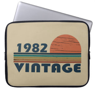 Född 1982 vintagens födelsedag laptop fodral